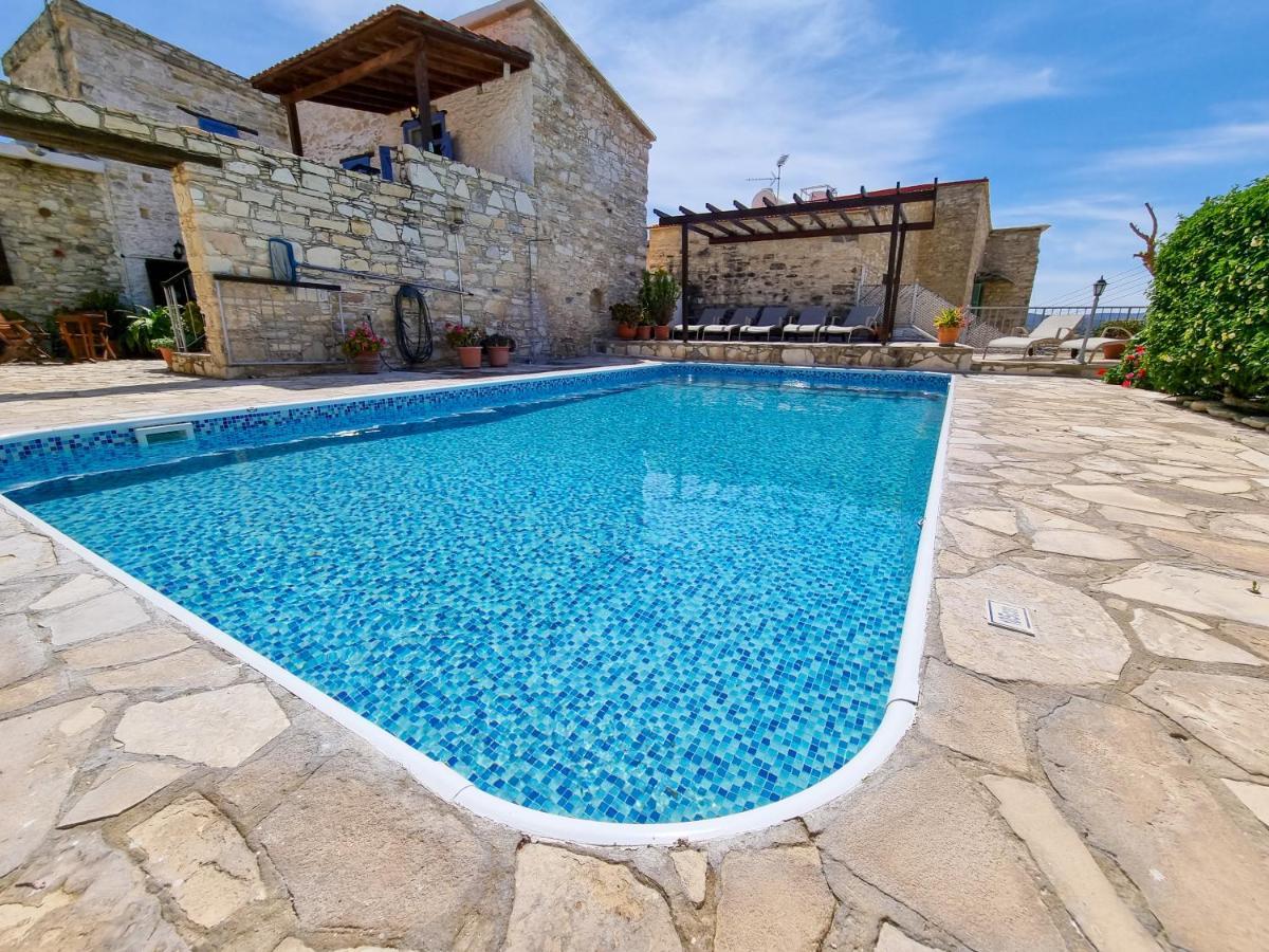 Poseidon'S Pool Paradise Skarinou Esterno foto